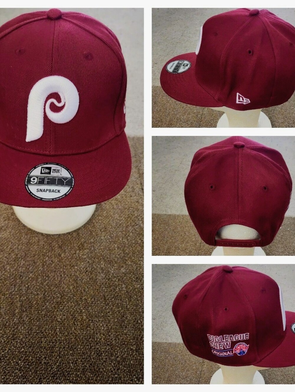 PHILADELPHIA PHILLIES MLB BASEBALL SNAPBACK HAT.